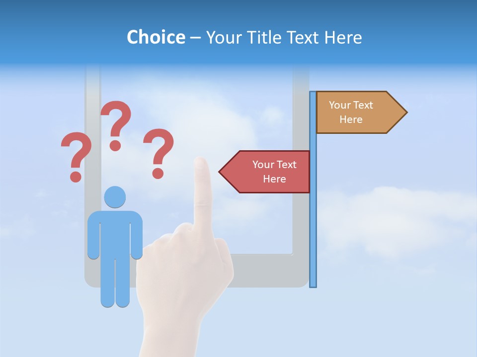 Wireless Creative Idea PowerPoint Template