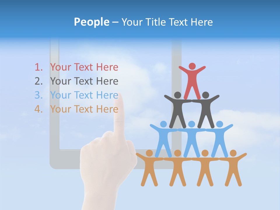 Wireless Creative Idea PowerPoint Template