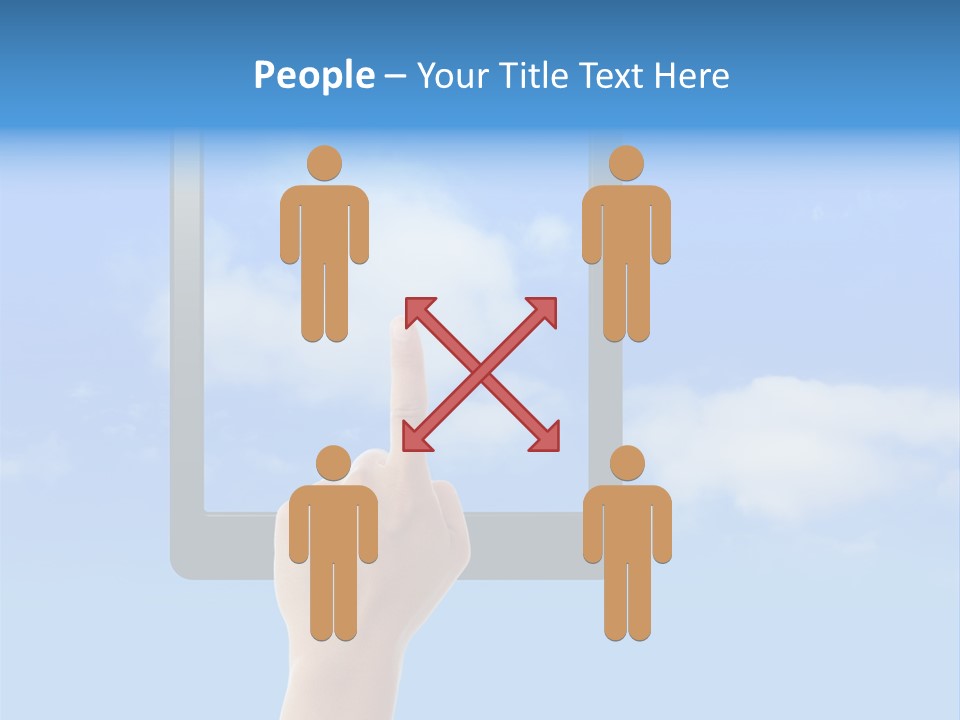 Wireless Creative Idea PowerPoint Template