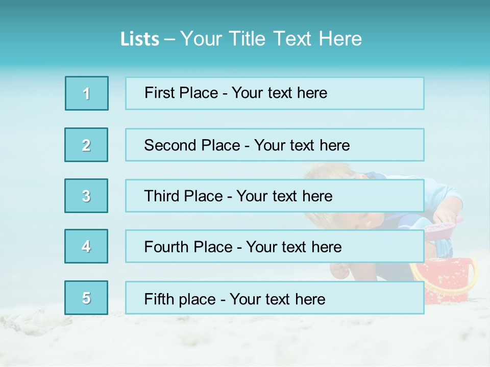 People Paradise Lifestyle PowerPoint Template
