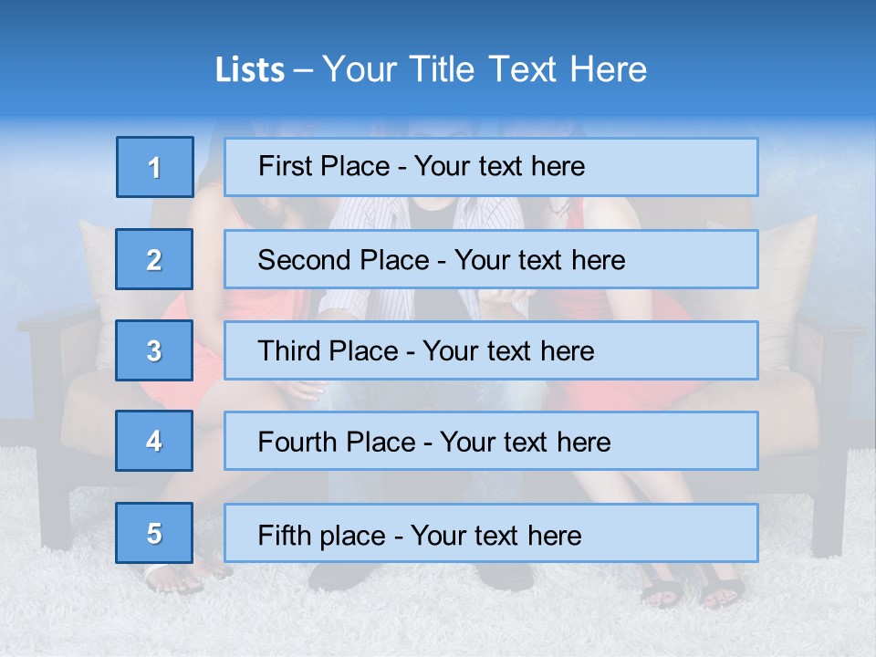 Handsome Three Fun PowerPoint Template