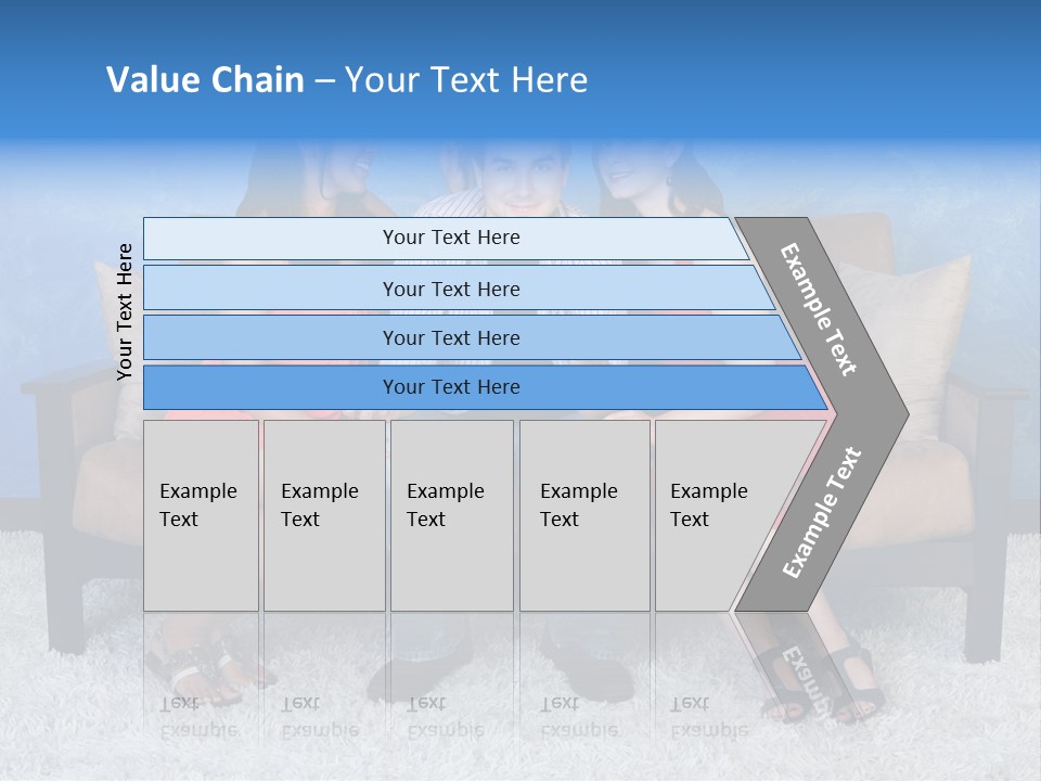 Handsome Three Fun PowerPoint Template