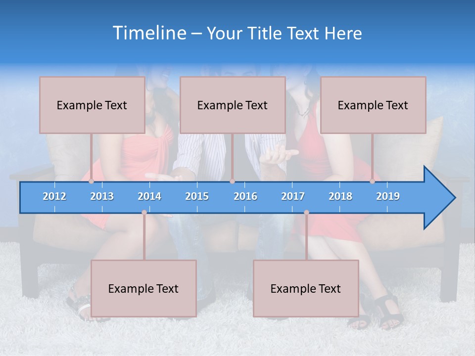 Handsome Three Fun PowerPoint Template