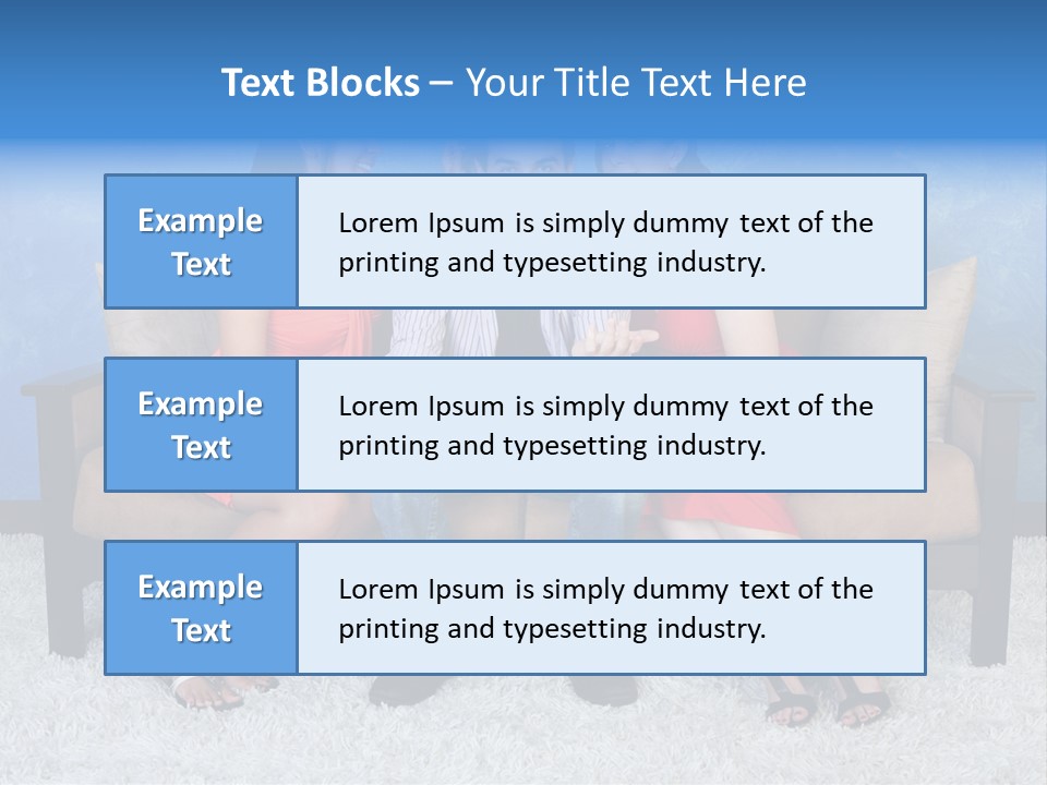 Handsome Three Fun PowerPoint Template