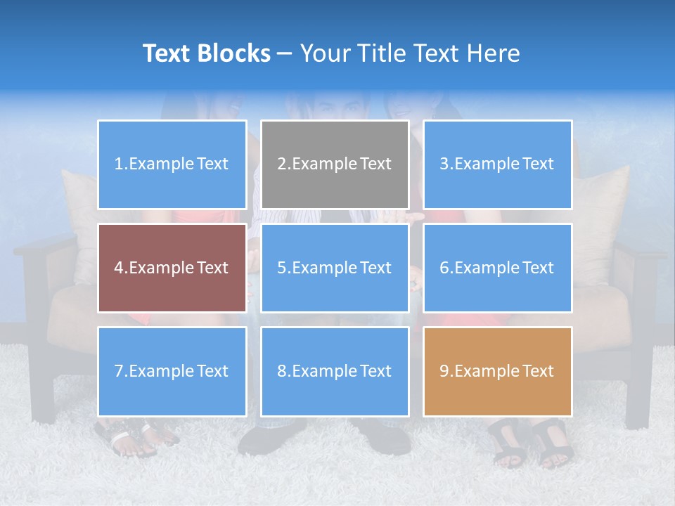Handsome Three Fun PowerPoint Template