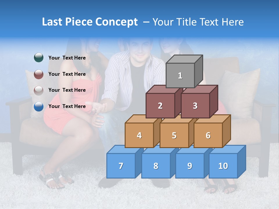 Handsome Three Fun PowerPoint Template