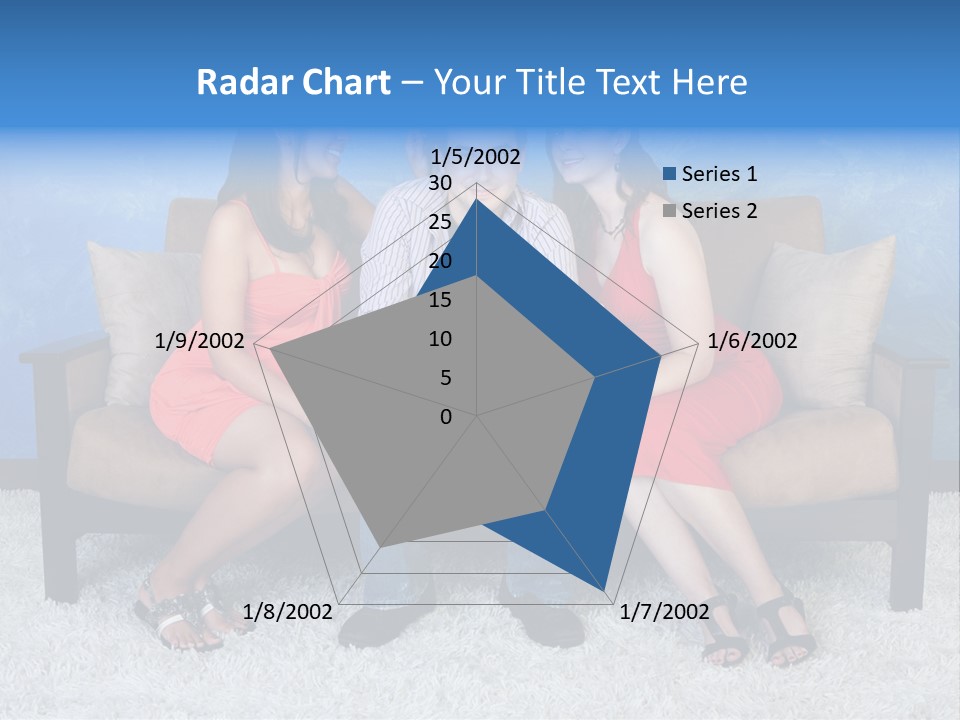 Handsome Three Fun PowerPoint Template