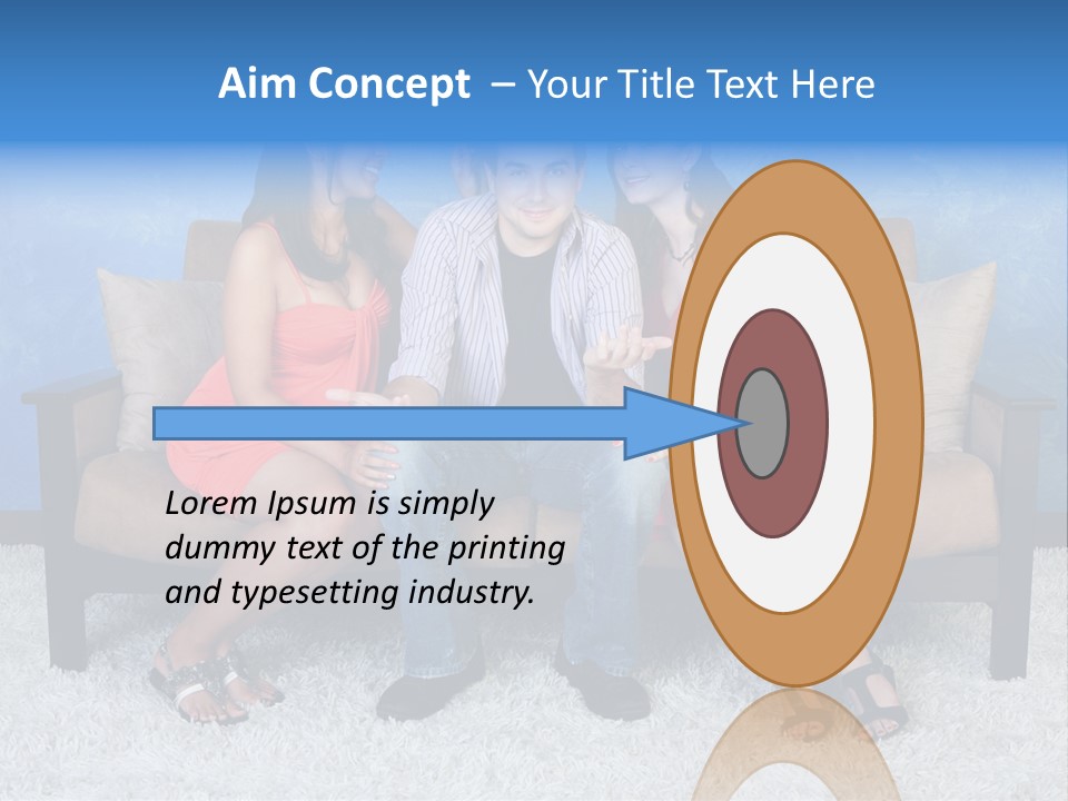 Handsome Three Fun PowerPoint Template