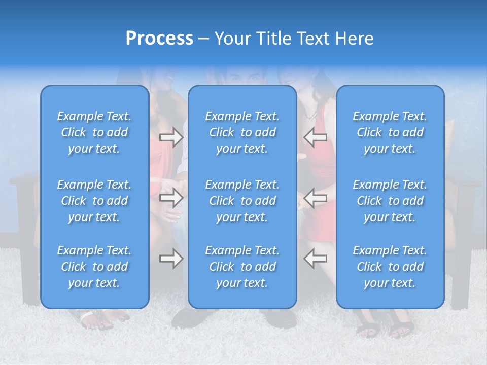 Handsome Three Fun PowerPoint Template