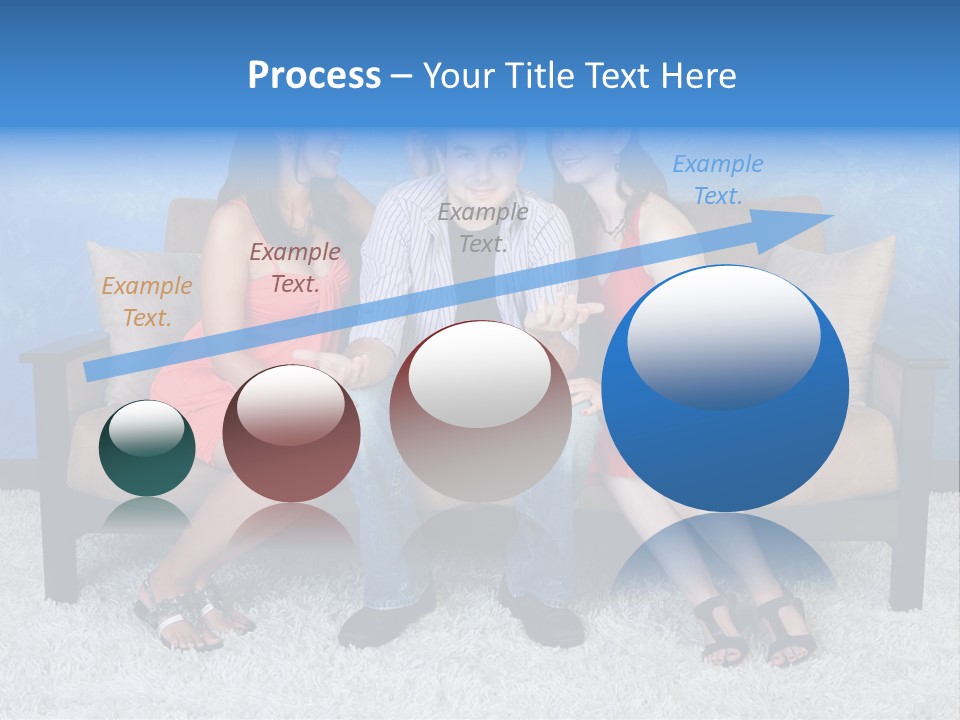 Handsome Three Fun PowerPoint Template