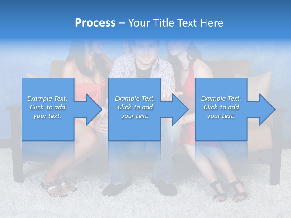 Handsome Three Fun PowerPoint Template