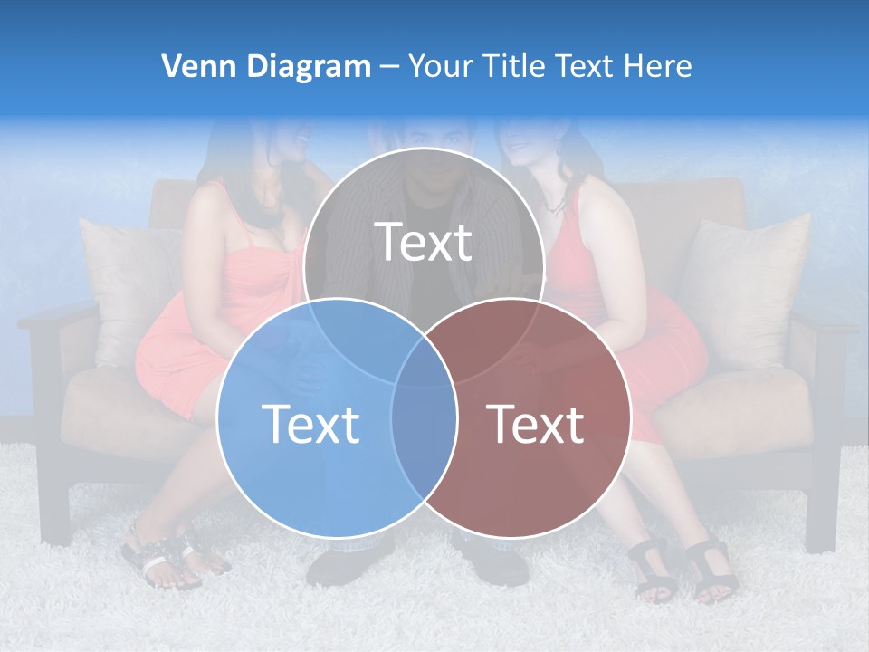 Handsome Three Fun PowerPoint Template