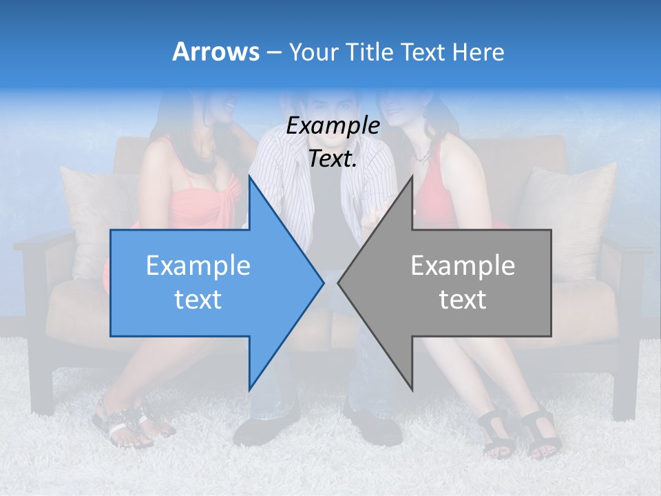 Handsome Three Fun PowerPoint Template