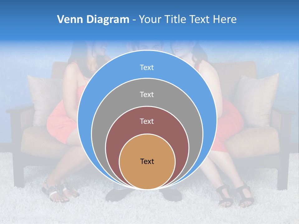 Handsome Three Fun PowerPoint Template