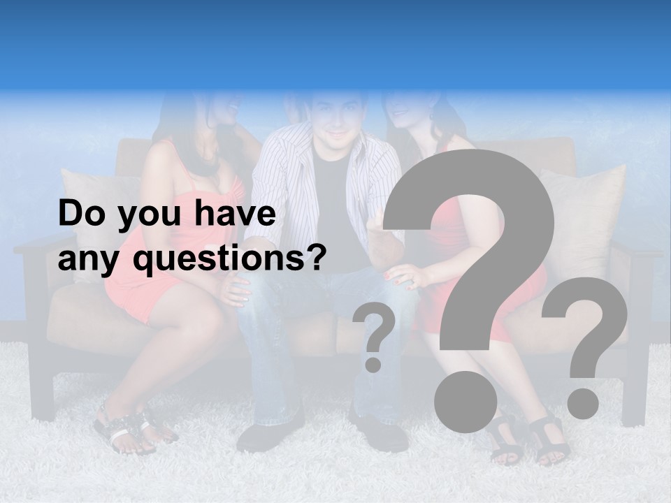 Handsome Three Fun PowerPoint Template