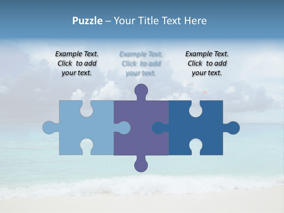 Caribbean Liner Ship PowerPoint Template