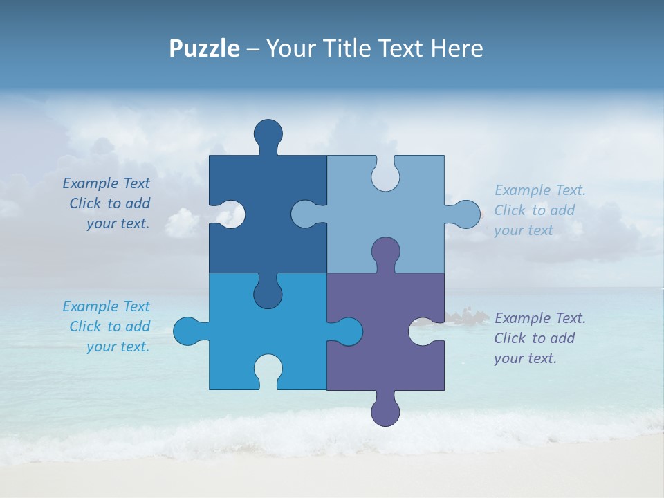 Caribbean Liner Ship PowerPoint Template