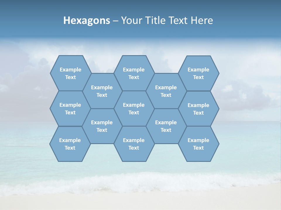 Caribbean Liner Ship PowerPoint Template