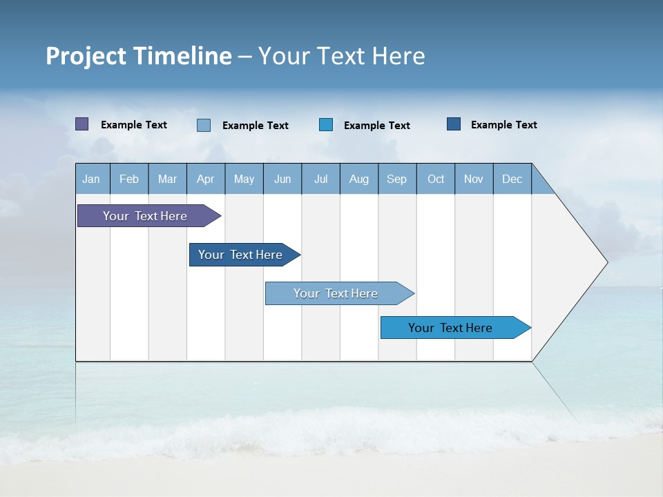 Caribbean Liner Ship PowerPoint Template