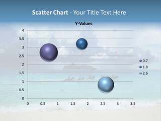 Caribbean Liner Ship PowerPoint Template