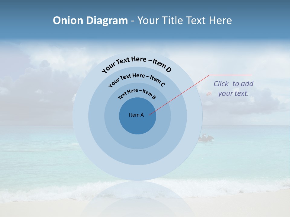 Caribbean Liner Ship PowerPoint Template