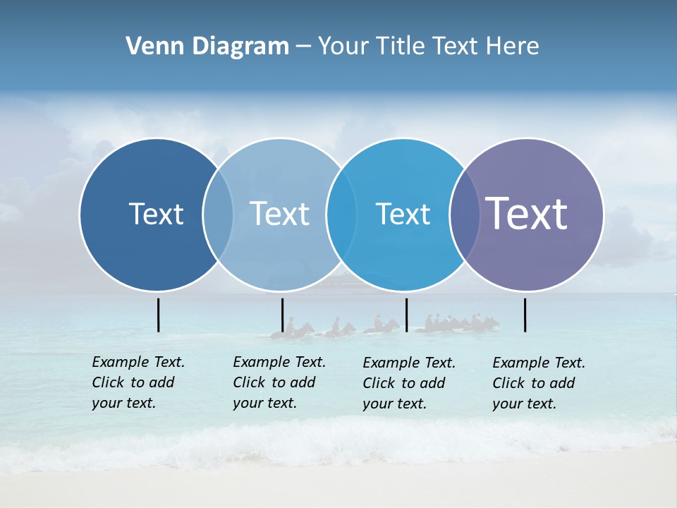 Caribbean Liner Ship PowerPoint Template
