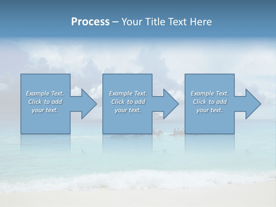 Caribbean Liner Ship PowerPoint Template