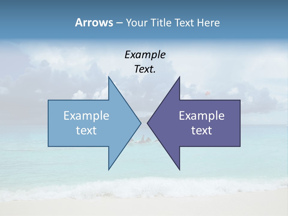Caribbean Liner Ship PowerPoint Template