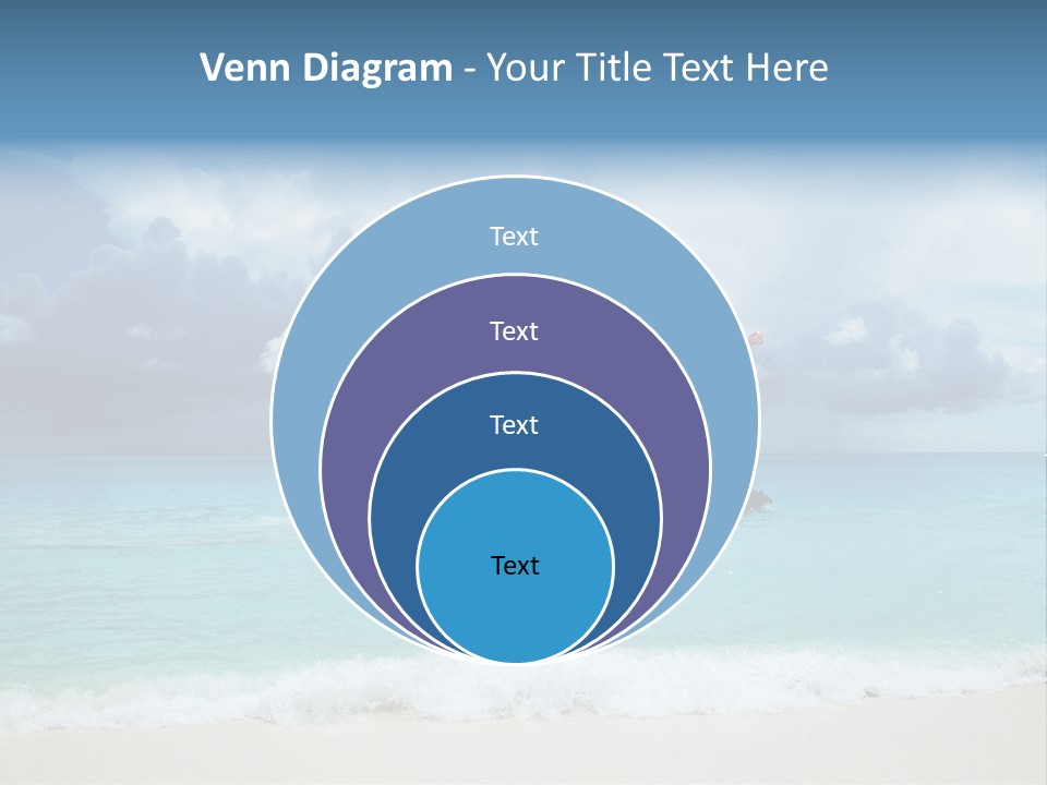 Caribbean Liner Ship PowerPoint Template