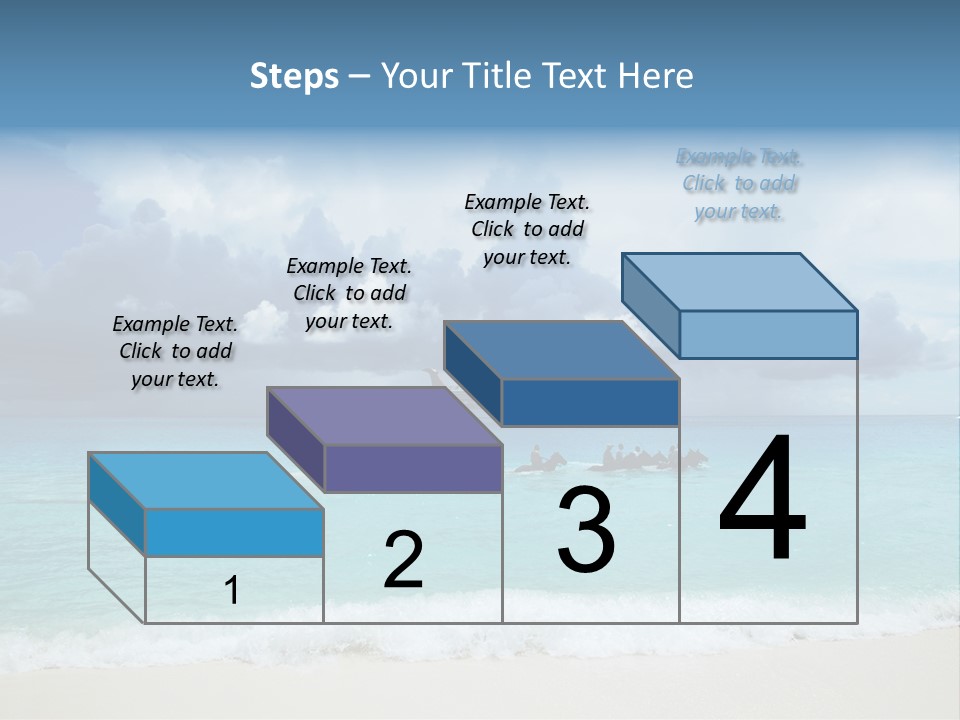 Caribbean Liner Ship PowerPoint Template