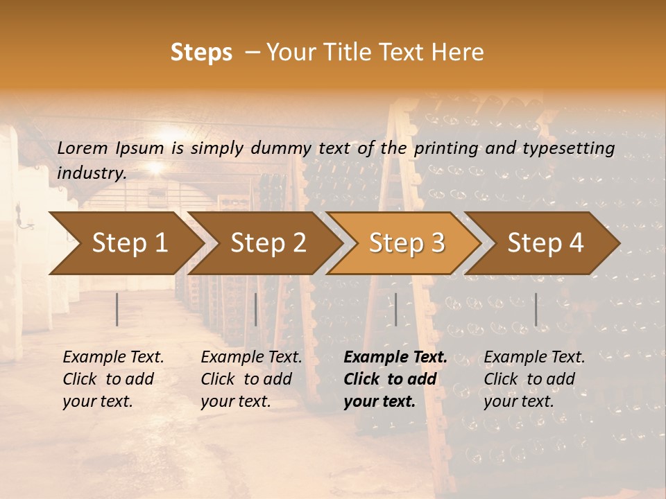 Taste Wooden Production PowerPoint Template