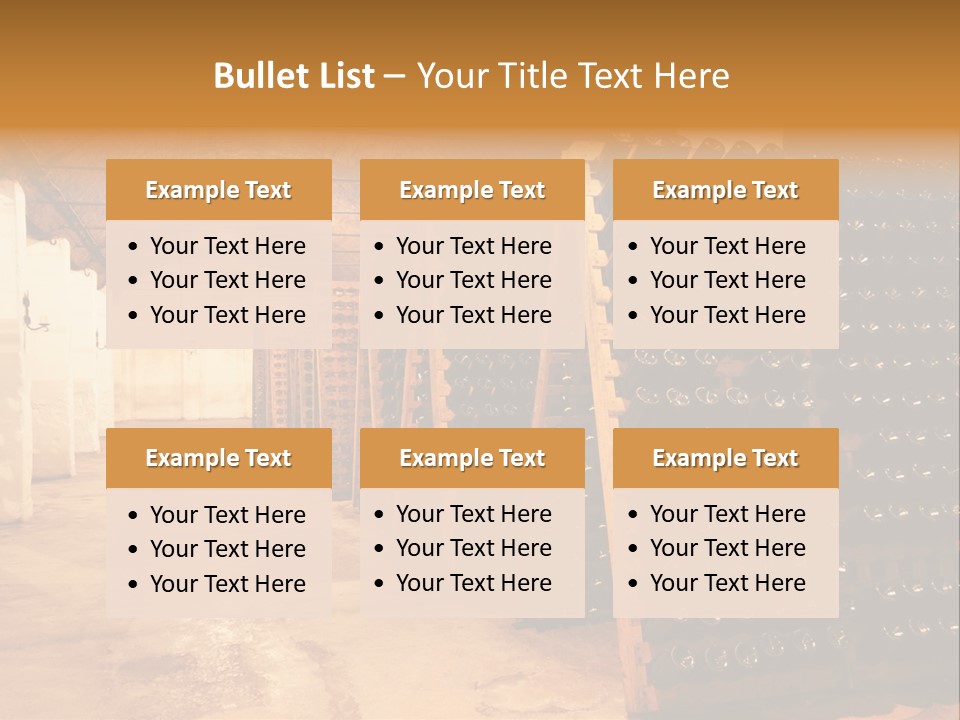 Taste Wooden Production PowerPoint Template