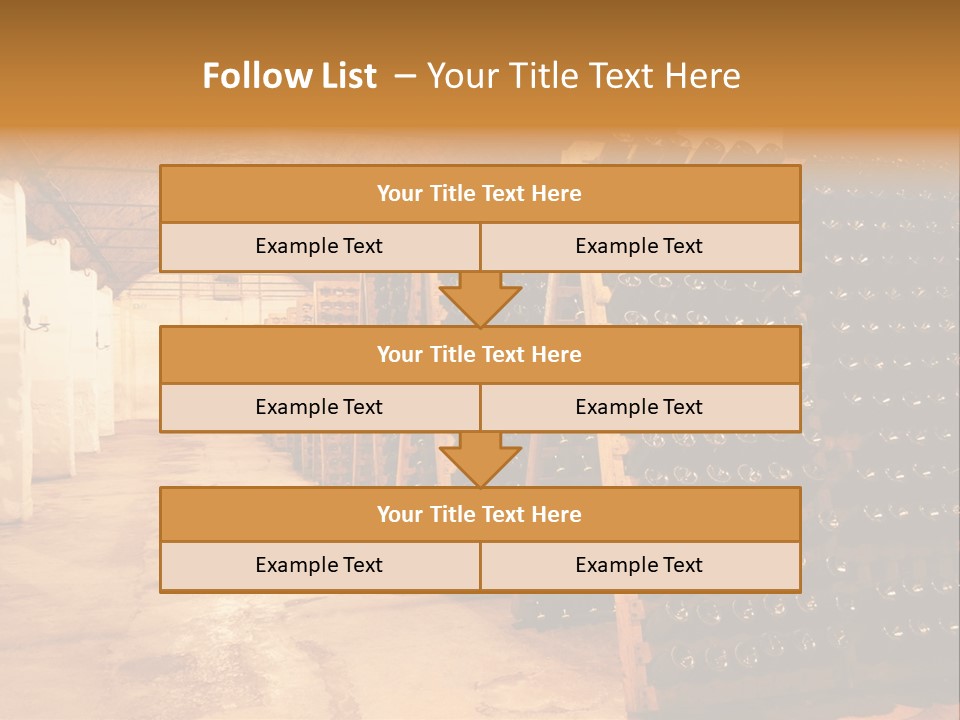 Taste Wooden Production PowerPoint Template
