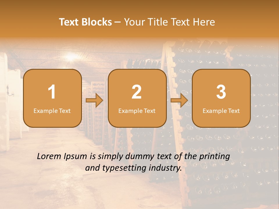 Taste Wooden Production PowerPoint Template