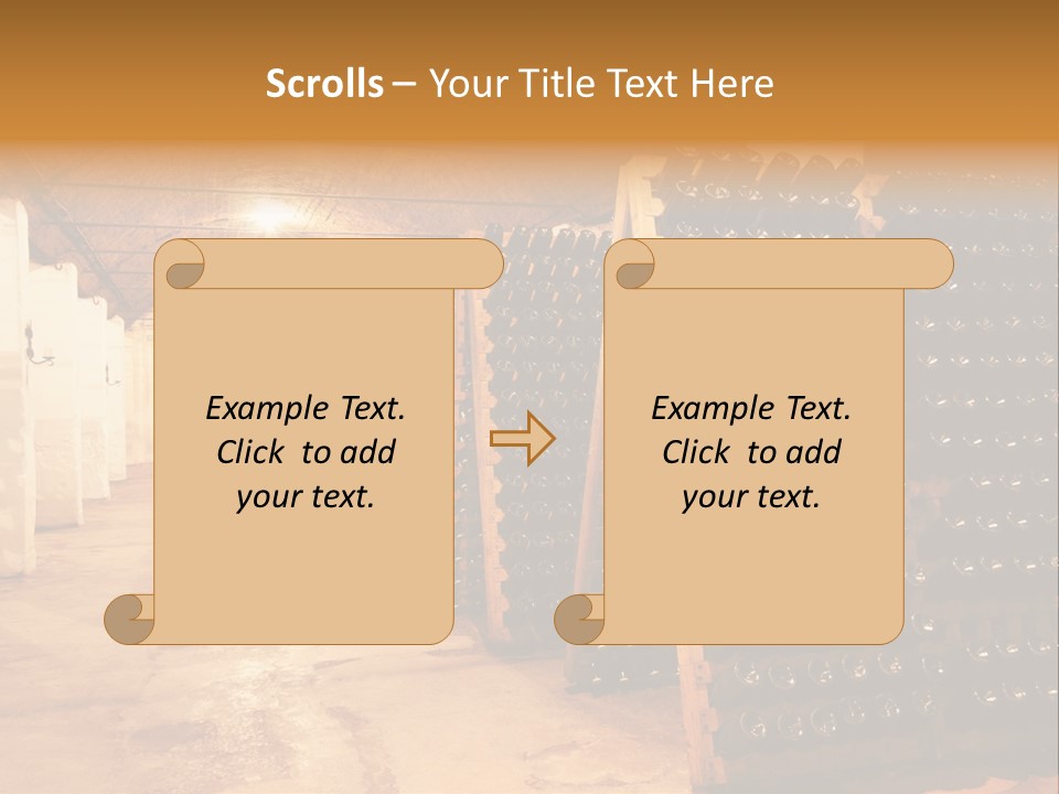 Taste Wooden Production PowerPoint Template
