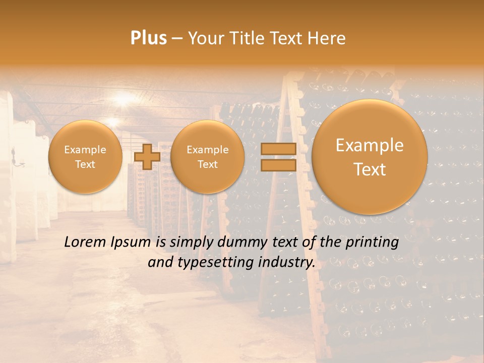 Taste Wooden Production PowerPoint Template