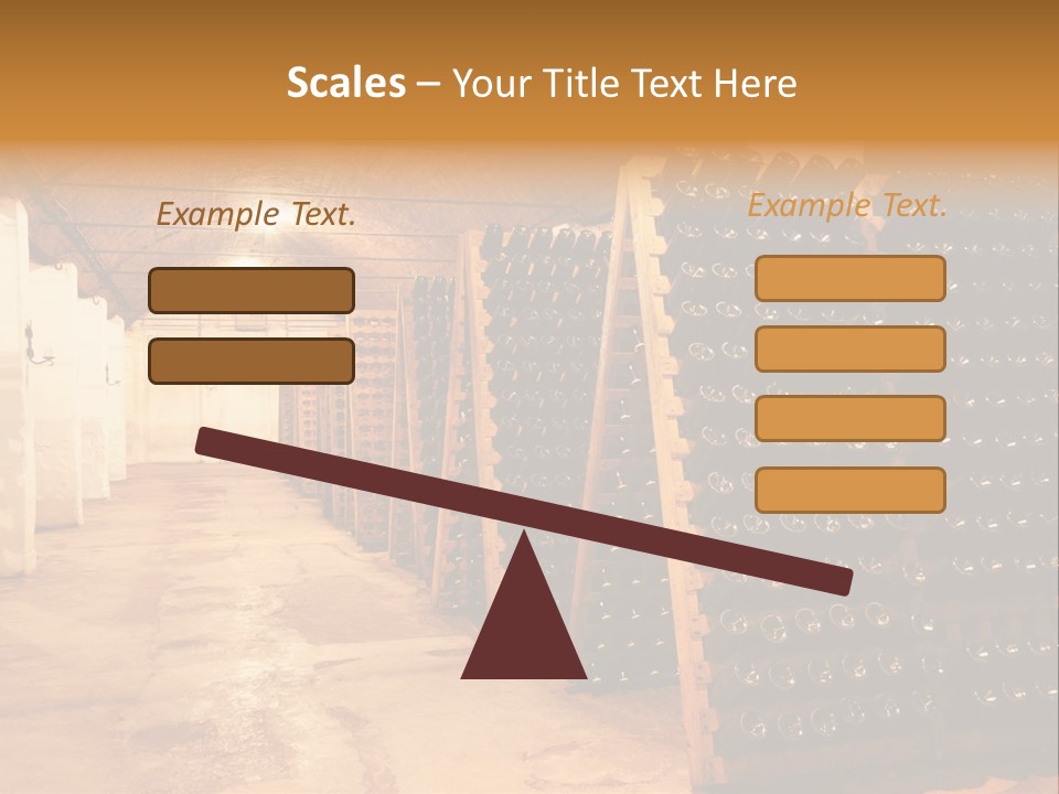 Taste Wooden Production PowerPoint Template