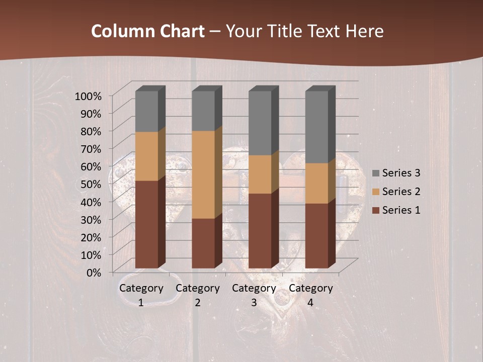 Red Ancient Key PowerPoint Template