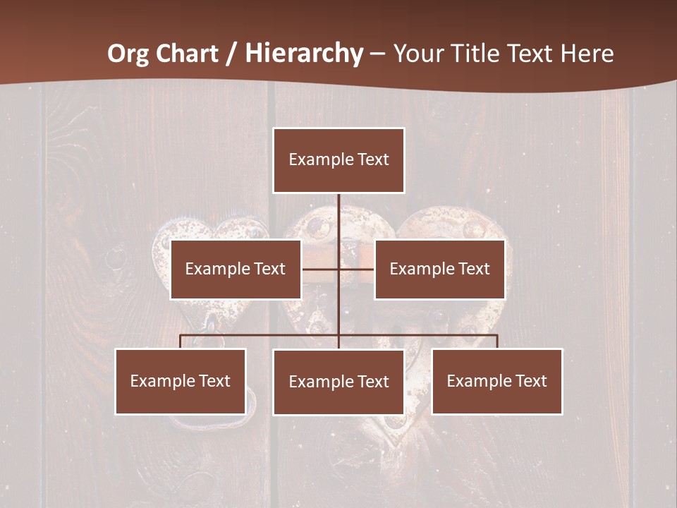 Red Ancient Key PowerPoint Template