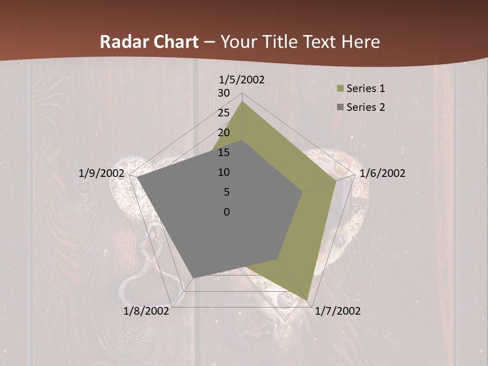 Red Ancient Key PowerPoint Template