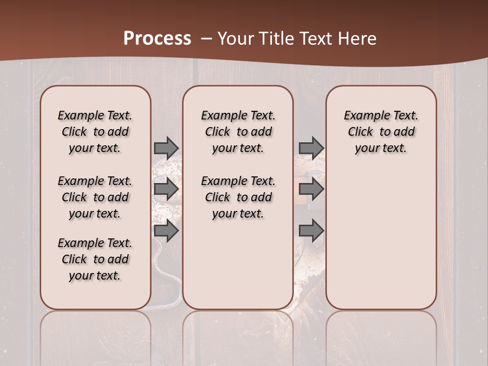 Red Ancient Key PowerPoint Template