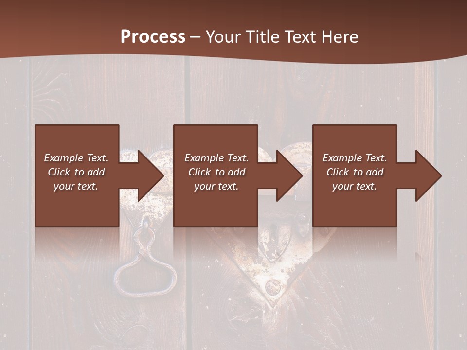 Red Ancient Key PowerPoint Template