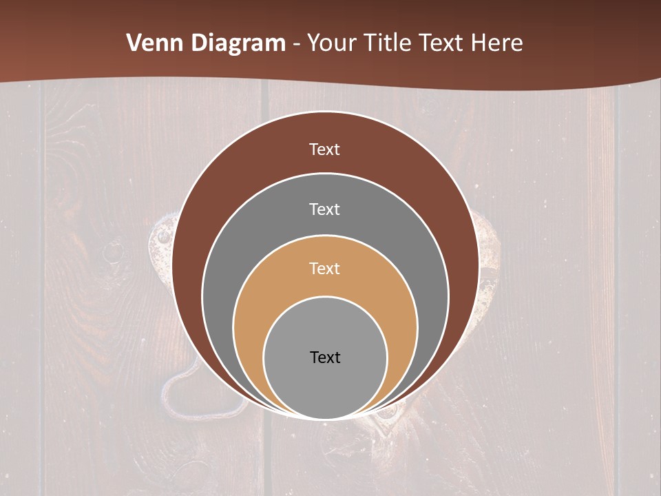 Red Ancient Key PowerPoint Template