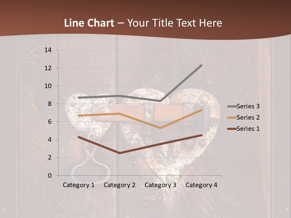 Red Ancient Key PowerPoint Template