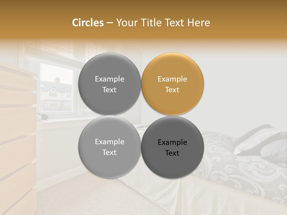 Accommodation Design Empty PowerPoint Template