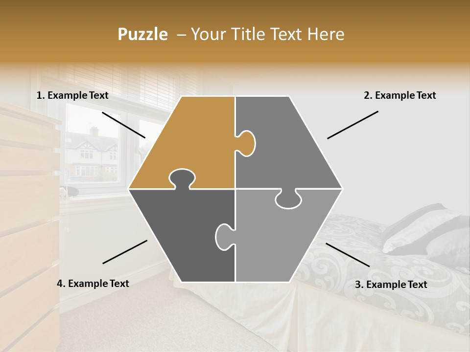 Accommodation Design Empty PowerPoint Template