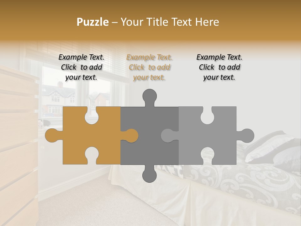 Accommodation Design Empty PowerPoint Template