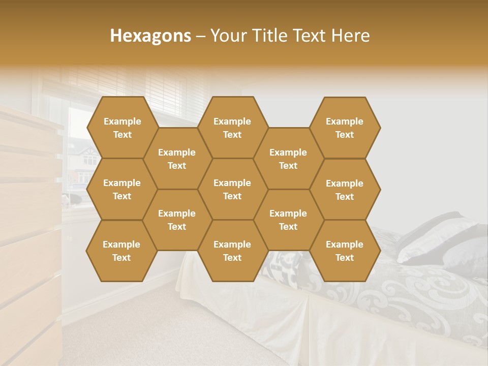 Accommodation Design Empty PowerPoint Template