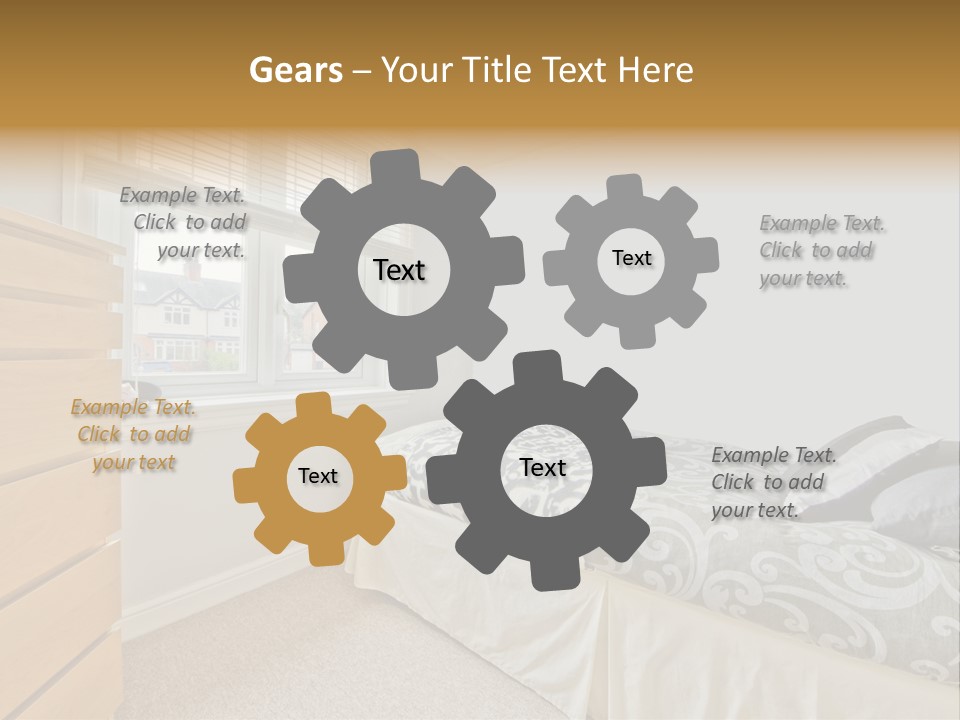 Accommodation Design Empty PowerPoint Template