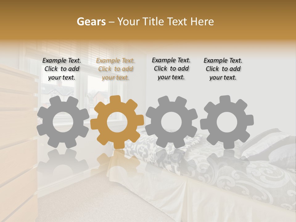 Accommodation Design Empty PowerPoint Template